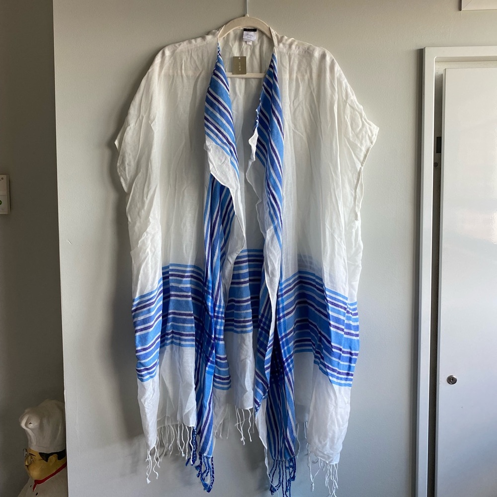 JCREW cotton swim cover-up